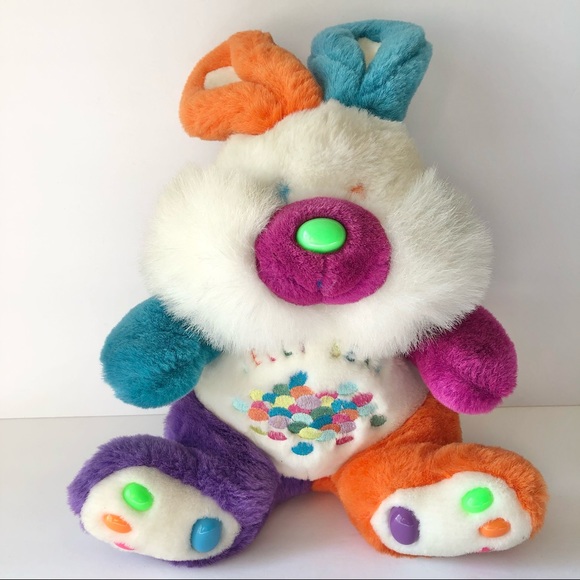 Toys 32 Vintage Jellybean Easter Bunny Plush Stuffed Animal Poshmark